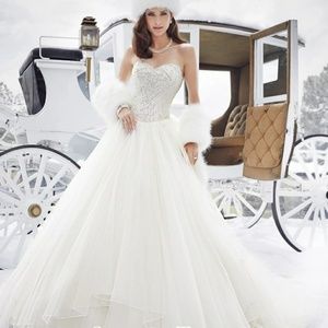 Designer wedding ball gown